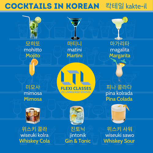 Alcohol in Korean 3