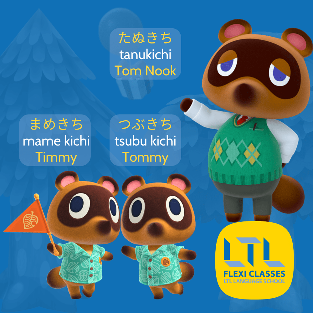 Cultural adaptation in Animal Crossing chracter names