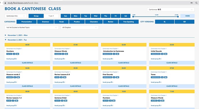 Cantonese Online Group Classes